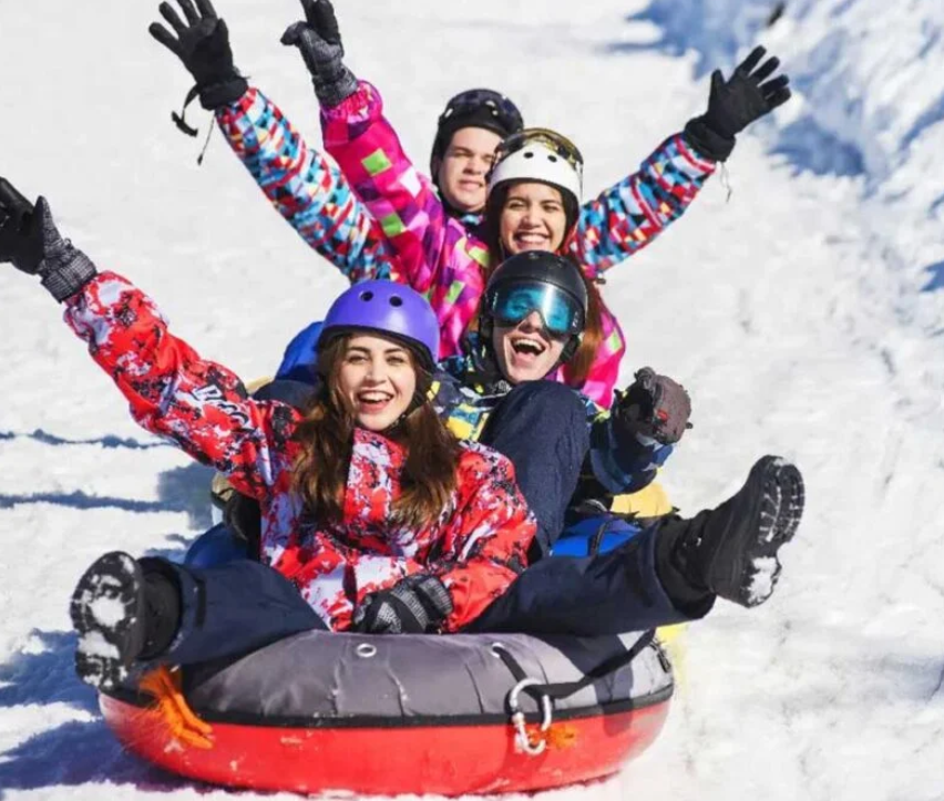 Nieve y Fuego: Moto y Trineo